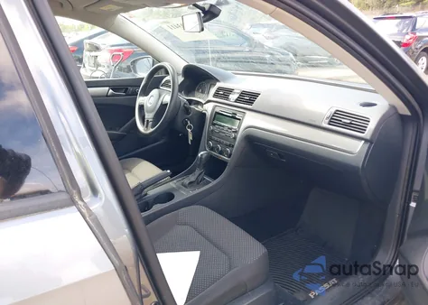 2012 Volkswagen Passat 2.5L S from USA, damaged, VIN 1VWAP7A34CC061143